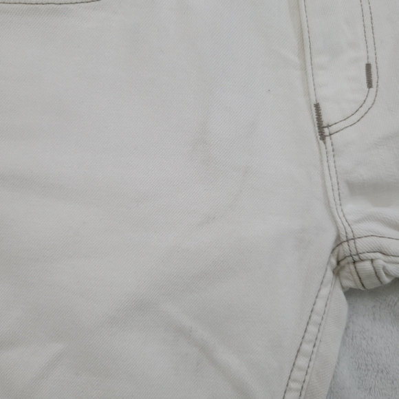 City of Others Low Rise Boot Cut Jean's in White Women's Size 27 - Picture 4 of 7